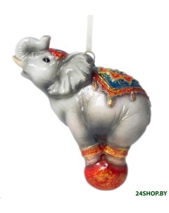 Елочная игрушка Цирковой слон ЕГ 50 Грай