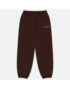 Мужские брюки Institutional Relaxed Joggers цвет коричневый размер S Calvin klein jeans