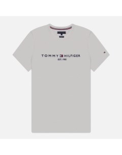 Мужская футболка Core Tommy Logo цвет белый размер S Tommy hilfiger
