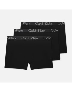 Комплект мужских трусов 3 Pack Boxer Brief Modern Structure цвет чёрный размер XL Calvin klein underwear