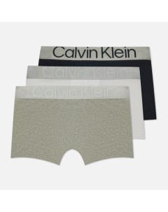 Комплект мужских трусов 3 Pack Trunk Steel Cotton Calvin klein underwear
