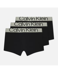 Комплект мужских трусов 3 Pack Trunk Steel Cotton Calvin klein underwear