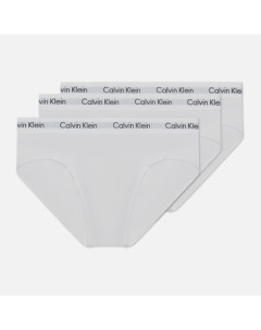 Комплект мужских трусов 3 Pack Hip Brief цвет белый размер XL Calvin klein underwear