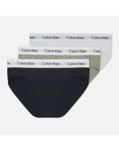 Комплект мужских трусов 3 Pack Hip Brief цвет комбинированный размер M Calvin klein underwear