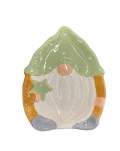 Блюдо Green Gnome 12 8х16 4 см керамика Калядны час