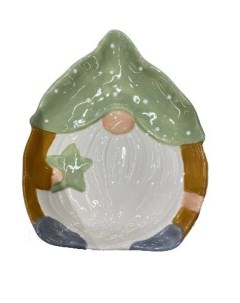 Блюдо Green Gnome 22 2х27 5 см керамика Калядны час