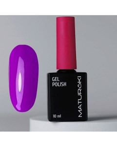 Гель лак фиолетовый для ногтей шеллак Maturski