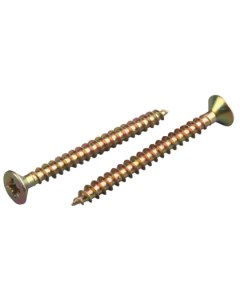 Саморез по дер. 4,5х 40  оцинк.желтый No brand