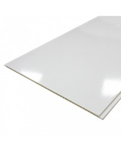 Панель ПВХ листовая белая глянец 0 370х3м Ю-пласт
