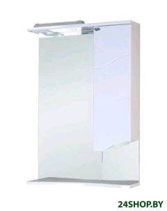 Шкаф с зеркалом для ванной Лайн 58 01 R 205820 Onika