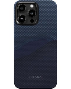 Чехол для телефона MagEZ Case 4 для iPhone 15 Pro over the horizon синий Pitaka