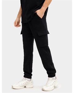 Брюки мужские карго в черном цвете Mark formelle