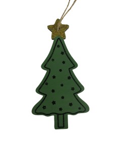 Подвеска елочная Christmas Tree 5 5 12см дерево арт MU0340 Market union