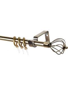 Карниз Лайт Виола 19мм однорядный 3,0м АНТИК Lm decor