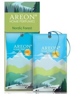 Освежитель воздуха Home perfumes Nordic Forest саше Areon