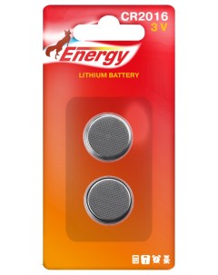 Батарейка литиевая дисковая CR2016 CR2016 2B Energy