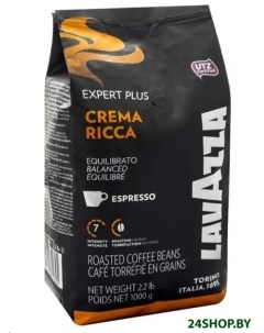 Кофе в зернах Crema Ricca 1кг Lavazza