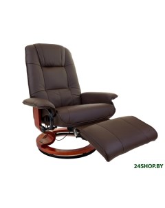 Кресло массажное 2159 коричневый Calviano