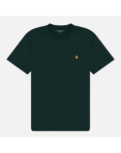 Мужская футболка Chase цвет зелёный размер L Carhartt wip