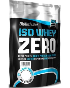 Протеин Iso Whey Zero кокос 500 г Biotech usa
