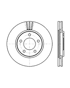 Тормозной диск Stellox
