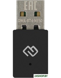 Wi Fi Bluetooth адаптер DWA BT4 N150 Digma