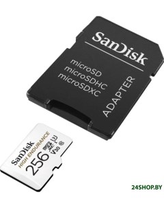 Карта памяти High Endurance microSDXC SDSQQNR 256G GN6IA 256GB Sandisk