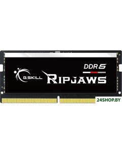 Оперативная память Ripjaws 16ГБ DDR5 SODIMM 5600МГц F5 5600S4040A16GX1 RS G.skill
