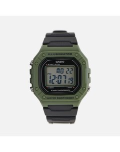 Наручные часы Collection W 218H 3A цвет зелёный Casio
