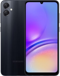 Смартфон Galaxy A05 SM A055F DS 4GB 128GB черный Samsung