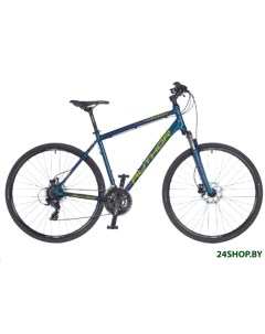 Велосипед Horizon р 20 2022 синий желтый Author
