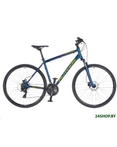 Велосипед Horizon р 18 2022 синий желтый Author