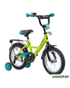 Детский велосипед Vector 20 салатовый голубой 2019 Novatrack