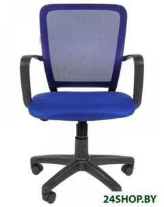 Кресло офисное 698 синий Chairman