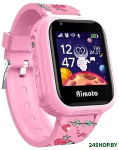 Детские умные часы Pro 4G фламинго Aimoto