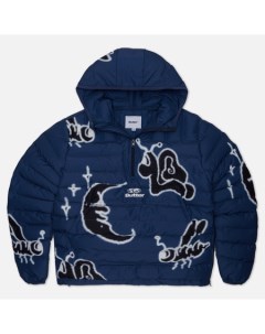 Мужская куртка анорак Critter Puffer цвет синий размер XXL Butter goods