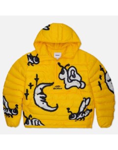 Мужская куртка анорак Critter Puffer цвет жёлтый размер XXL Butter goods