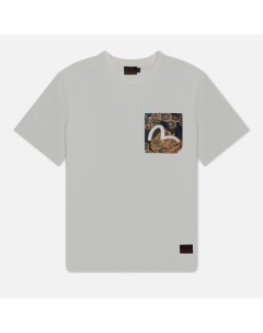 Мужская футболка Brocade Patch Pocket Seagull Embroidered Evisu