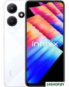 Смартфон Hot 30i X669D 4GB 64GB кристально белый Infinix