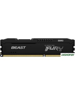 Оперативная память FURY Beast 4GB DDR3 PC3 12800 KF316C10BB 4 Kingston