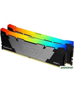 Оперативная память FURY Renegade RGB 2x16ГБ DDR4 3600МГц KF436C16RB12AK2 32 Kingston