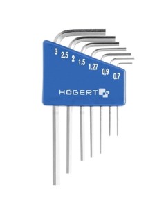 Набор ключей Hogert Technik HT1W800 7 предметов Hoegert technik
