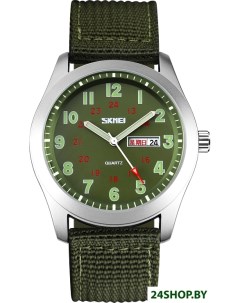 Наручные часы 9112 зеленый Skmei