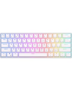 Клавиатура RK61 RGB (белый, RK Red) Royal kludge