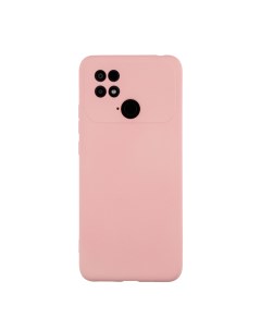 Чехол для POCO C40 бампер АТ Silicone Case розовый Digitalpart