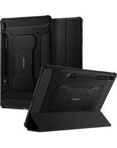Чехол для планшета Rugged Armor Pro для Samsung Galaxy Tab S7 S8 Plus 12 4 черный Spigen