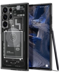 Чехол для телефона Ultra Hybrid Zero One для Galaxy S23 Ultra ACS05620 прозрачный Spigen