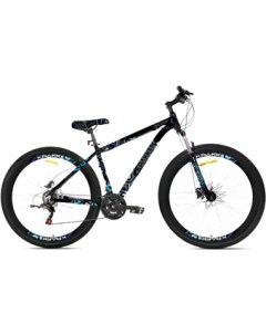 Велосипед Salazar р 18 2022 черный синий Krakken