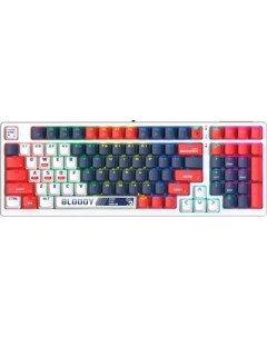 Клавиатура Bloody S98 Sports Navy Bloody BLMS Red A4tech