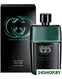 Туалетная вода Guilty Black Pour Homme 50 мл Gucci